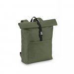 ATENAS. Mochila para computador port&aacute;til (17.3") em 600D (21 L) - Verde escuro