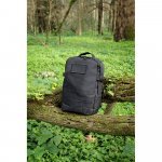 EDINBURGH BPACK. Mochila estilo militar em poli&eacute;ster reciclado 600D de alta densidade, com bolso para notebook (17.3") 21 L
