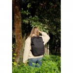 EDINBURGH BPACK. Mochila estilo militar em poli&eacute;ster reciclado 600D de alta densidade, com bolso para notebook (17.3") 21 L