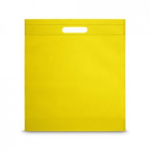 STRATFORD. Sacola em non-woven (80 g/m&sup2;) - Amarelo