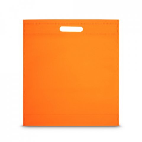 STRATFORD. Sacola em non-woven (80 g/m&sup2;) - Laranja