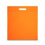 STRATFORD. Sacola em non-woven (80 g/m&sup2;) - Laranja