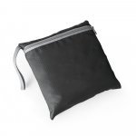 TORONTO. Sacola esportiva, dobr&aacute;vel, em 210D ripstop (17 L) - Preto