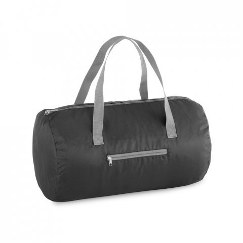 TORONTO. Sacola esportiva, dobr&aacute;vel, em 210D ripstop (17 L) - Preto
