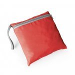 TORONTO. Sacola esportiva, dobr&aacute;vel, em 210D ripstop (17 L) - Vermelho