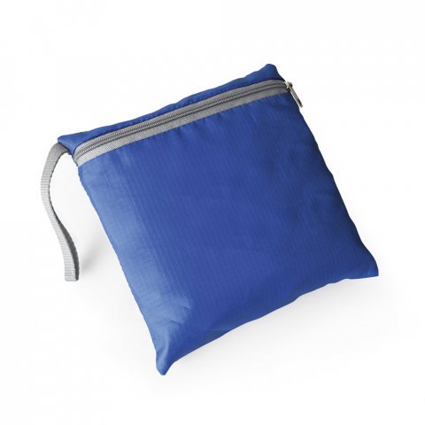 TORONTO. Sacola esportiva, dobr&aacute;vel, em 210D ripstop (17 L) - Azul royal