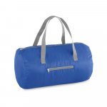 TORONTO. Sacola esportiva, dobr&aacute;vel, em 210D ripstop (17 L) - Azul royal