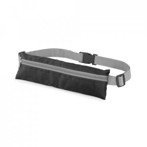 MUNICH. Pochete em 210D ripstop - Preto