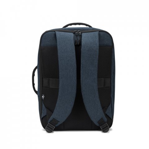 NIAMEY. Mochila para notebook (15.6") em poli&eacute;ster reciclado 300D de alta densidade (15 L) - Azul