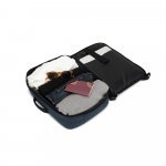 NIAMEY. Mochila para notebook (15.6") em poli&eacute;ster reciclado 300D de alta densidade (15 L) - Azul