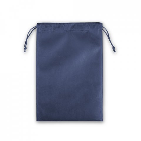 GIFT BAG L. Sacola grande em non-woven (60 g/m&sup2;) termo-selada - Azul