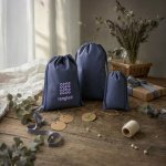 GIFT BAG L. Sacola grande em non-woven (60 g/m&sup2;) termo-selada