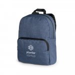 KIEV. Mochila para notebook 14'' em 600D de alta densidade - Azul