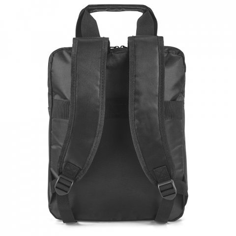 ROCCO. Mochila para notebook at&eacute; 15' em 840D - Preto