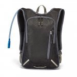 MOUNTI. Mochila esportiva com reservat&oacute;rio de &aacute;gua em 420D 2 L - Cinza