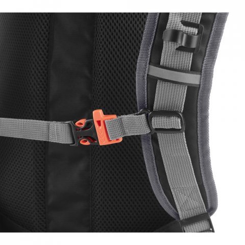MOUNTI. Mochila esportiva com reservat&oacute;rio de &aacute;gua em 420D 2 L - Cinza