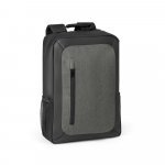 BANGKOK. Mochila para notebook (15.6'') em 600D de alta densidade e 600D com revestimento resistente &agrave; &aacute;gua (10 L) - Cinza claro