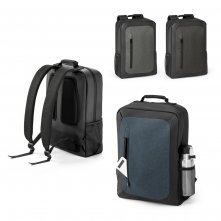 BANGKOK. Mochila para notebook (15.6'') em 600D de alta densidade e 600D com revestimento resistente &agrave; &aacute;gua (10 L)