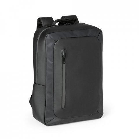 OSASCO. Mochila para notebook (15.6'') em 600D com revestimento &agrave; &aacute;gua (10 L) - Cinza