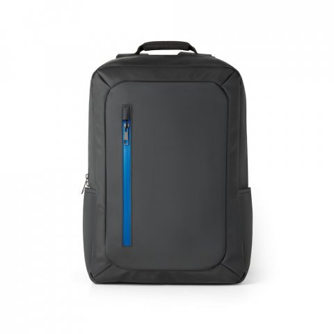 OSASCO. Mochila para notebook (15.6'') em 600D com revestimento &agrave; &aacute;gua (10 L) - Azul royal
