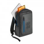 OSASCO. Mochila para notebook (15.6'') em 600D com revestimento &agrave; &aacute;gua (10 L) - Azul royal