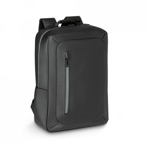 OSASCO. Mochila para notebook (15.6'') em 600D com revestimento &agrave; &aacute;gua (10 L) - Cinza claro