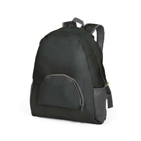 GAUTENG. Mochila dobr&aacute;vel em 210D ripstop (11 L) - Preto