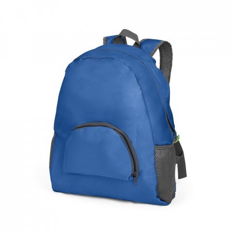 GAUTENG. Mochila dobr&aacute;vel em 210D ripstop (11 L) - Azul royal