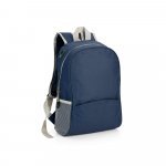 CITY. Mochila em 600D com sa&iacute;da para fone de ouvido (12 L) - Azul