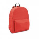 BERNA. Mochila em 600D com al&ccedil;as almofadadas (20 L/18L) - Vermelho