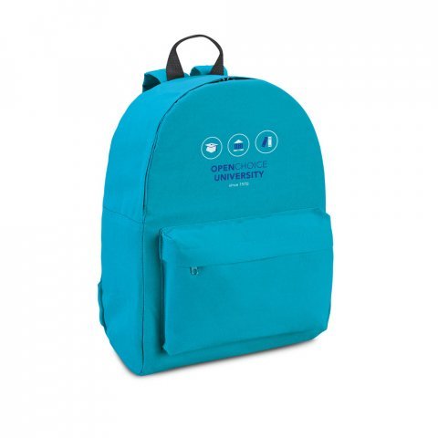 BERNA. Mochila em 600D com al&ccedil;as almofadadas (20 L/18L) - Azul claro