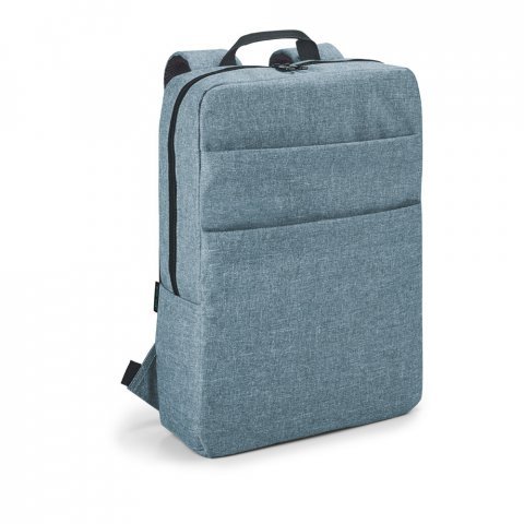 GRAPHS BPACK. Mochila para notebook (15.6'') em 600D de alta densidade com interior forrado e almofadado (10 L) - Azul claro