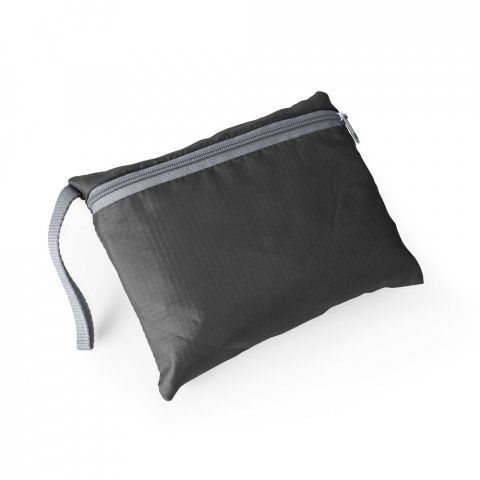 BARCELONA. Mochila, dobr&aacute;vel, em 210D ripstop (8 L) - Preto