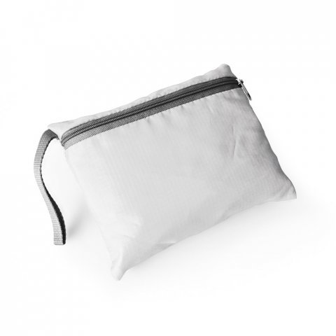 BARCELONA. Mochila, dobr&aacute;vel, em 210D ripstop (8 L) - Branco