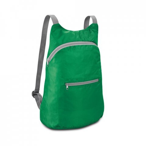 BARCELONA. Mochila, dobr&aacute;vel, em 210D ripstop (8 L) - Verde