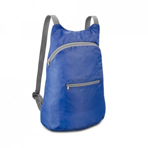 BARCELONA. Mochila, dobr&aacute;vel, em 210D ripstop (8 L) - Azul royal