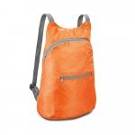 BARCELONA. Mochila, dobr&aacute;vel, em 210D ripstop (8 L) - Laranja