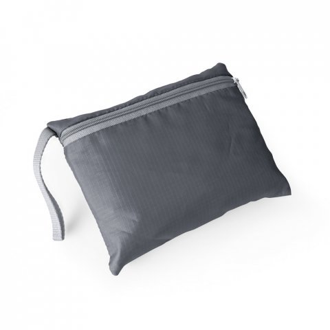BARCELONA. Mochila, dobr&aacute;vel, em 210D ripstop (8 L) - Cinza escuro