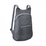 BARCELONA. Mochila, dobr&aacute;vel, em 210D ripstop (8 L) - Cinza escuro