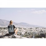 TRAVELLER. Mochila para notebook (17'') em 600D de alta densidade e tarpaulin (16 L)