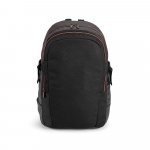 ZAGAZIG. Mochila para notebook (17'') com 2 compartimentos, em 900D e c. sint&eacute;tico (18 L) - Laranja