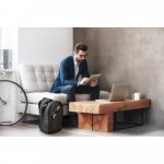 ZAGAZIG. Mochila para notebook (17'') com 2 compartimentos, em 900D e c. sint&eacute;tico (18 L)