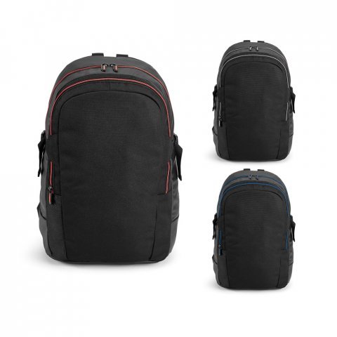 ZAGAZIG. Mochila para notebook (17'') com 2 compartimentos, em 900D e c. sint&eacute;tico (18 L)