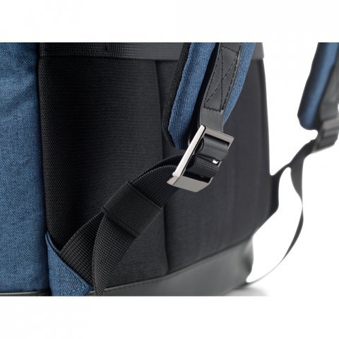 MOTION BACKPACK. Mochila em 600D e c.sint&eacute;tico - Azul