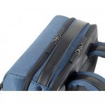 MOTION BACKPACK. Mochila em 600D e c.sint&eacute;tico - Azul