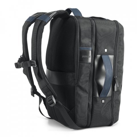 DYNAMIC BACKPACK I. Mochila 2 in 1 port&aacute;til (15.6'') em c. sint&eacute;tico 1680D (26 L) - Azul