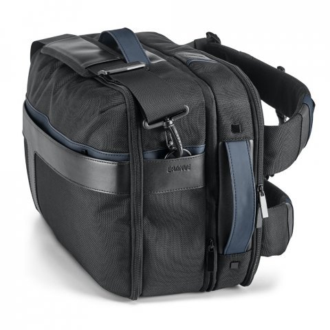 DYNAMIC BACKPACK I. Mochila 2 in 1 port&aacute;til (15.6'') em c. sint&eacute;tico 1680D (26 L) - Azul