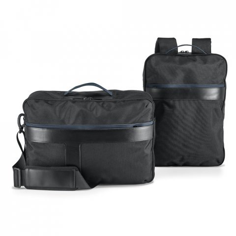 DYNAMIC BACKPACK I. Mochila 2 in 1 port&aacute;til (15.6'') em c. sint&eacute;tico 1680D (26 L) - Azul