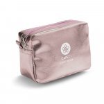 LOREN. Bolsa multiusos em PVC - Rosa claro