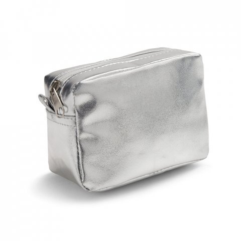 LOREN. Bolsa multiusos em PVC - Cromado satinado